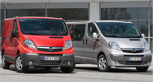 Opel Vivaro kisbusz bérlés, Opel Vivaro furgon bérlés